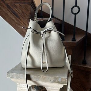 Furla Costanza Bucket Bag, Creme